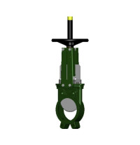 VG4400-00 Задвижка шиберная со штурвалом