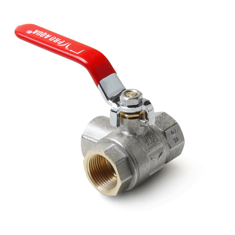 Кран шаровой полнопрох трехход, рычаг, В-В-В FWL55(57)