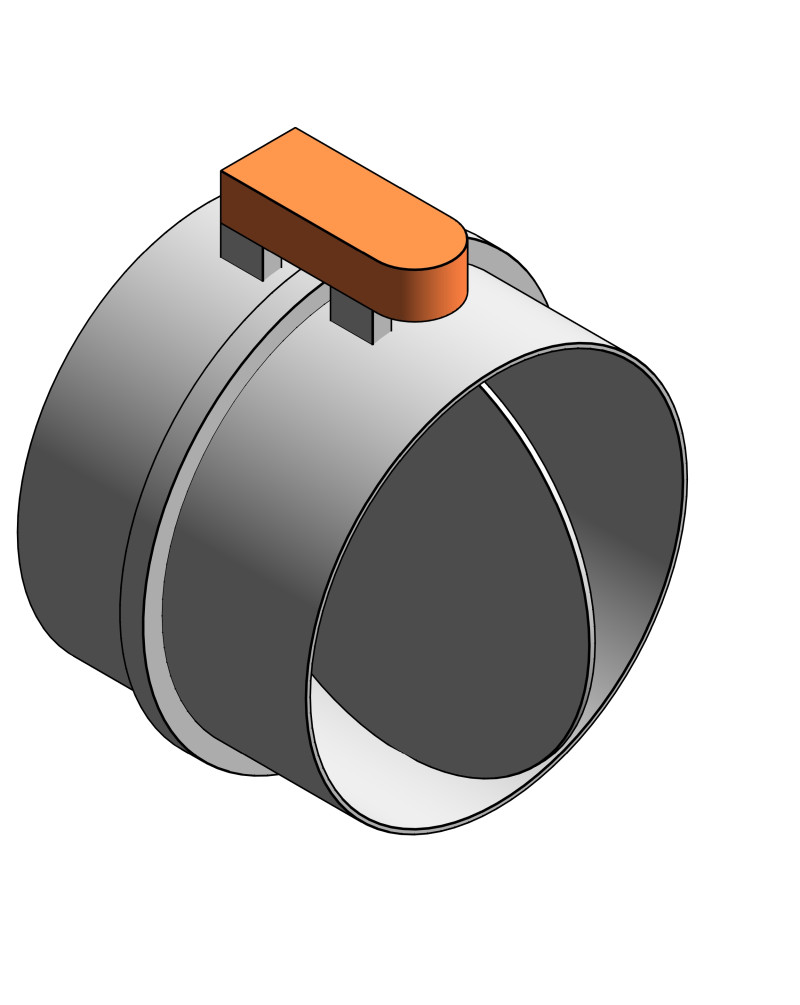 Клапан противопожарный КЛП-3-К-(ДД)-BLE