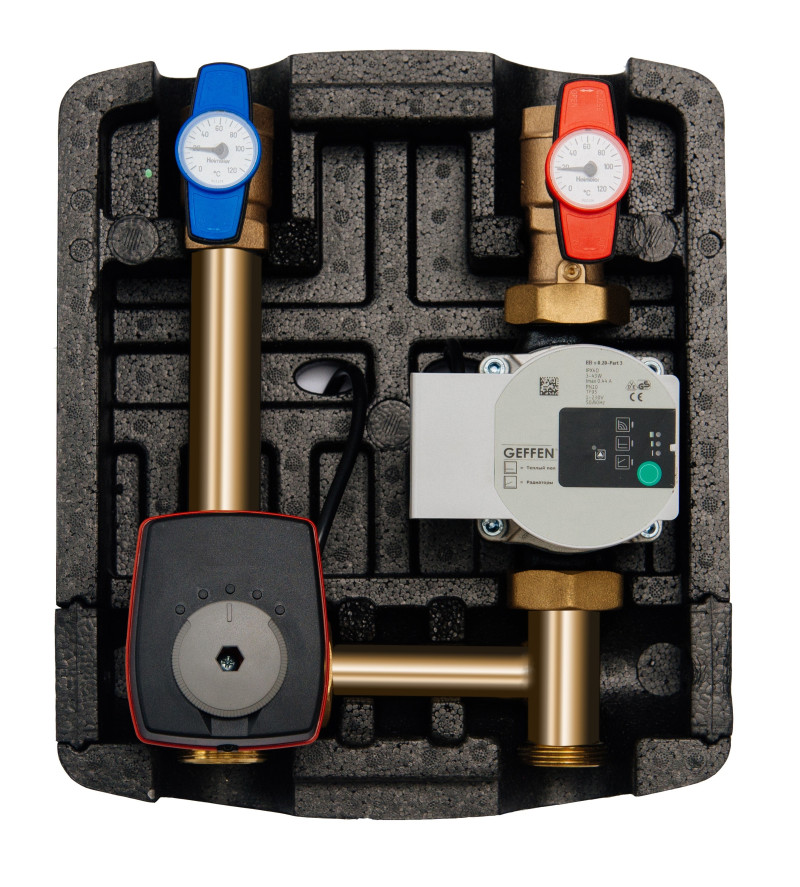 Модуль смес. с электроприв. с энергоэф. 25-60 МКС 135