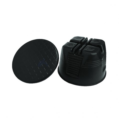 Держатель проводника круглого для плоской мембранной кровли