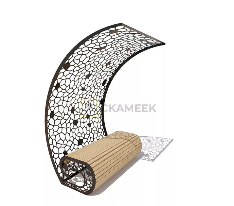 Скамейка с навесом «Филигран»