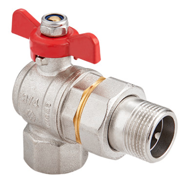 MVI Кран шаровый с полусг вн-нар бабочка угл BV.522