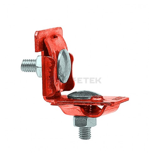 Держатель проводника круглого для фальца