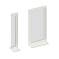 Окно 1-ств. комбинир., KÖMMERLING_70