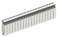 Биметаллический секционный радиатор «РБС-500/90»-19 П
