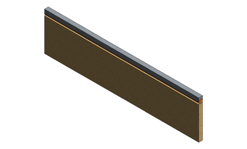 Деформационный шов в зоне перепада высот