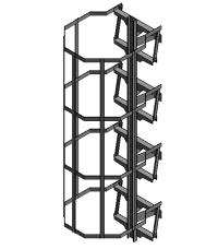 Вертикальная лестница  GK88