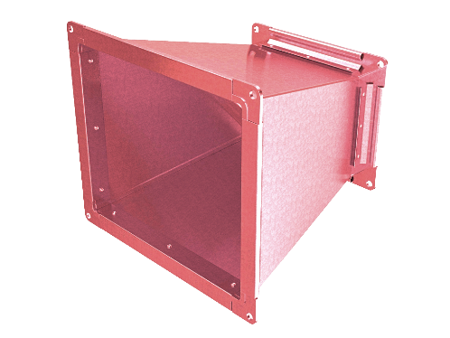 Переход прямоугольный - для дымоудаления smay