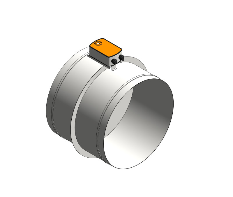 Клапан противопожарный круглый FKS-2M(120)-НЗ