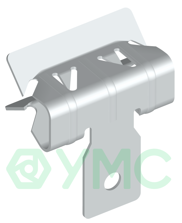 Балочный зажим с отверстием BZ-8-14