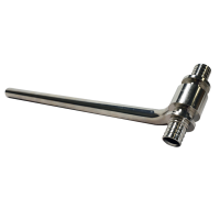 Тройник Т подключения радиатора латунь