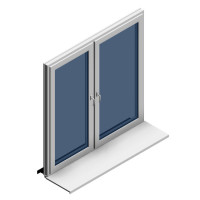 Окно 2-ств. Grain Grain Premium 76