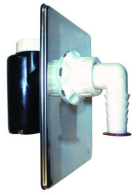 Встроенный сифон для стиральной, посудомоечной машины HL440