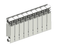 Биметаллический секционный радиатор «РБС-300/95»-9
