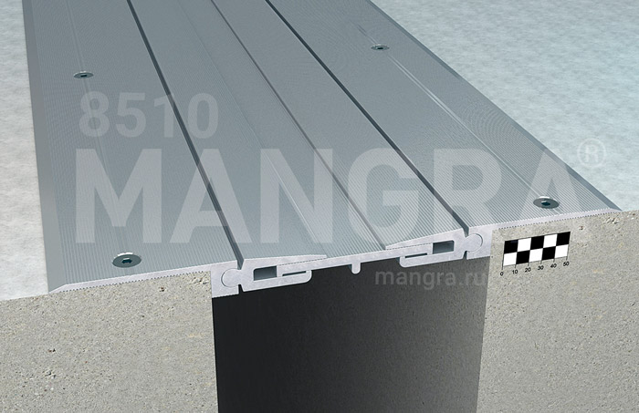 Накладной дефшов 175-385 мм в полу MANGRA 8510
