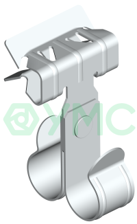 Балочный зажим под трубу двойной BZ-15-20-TD32