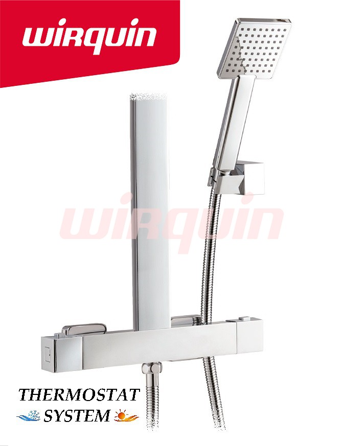 Душевая стойка PALERMO с термостатом и с верхним душем