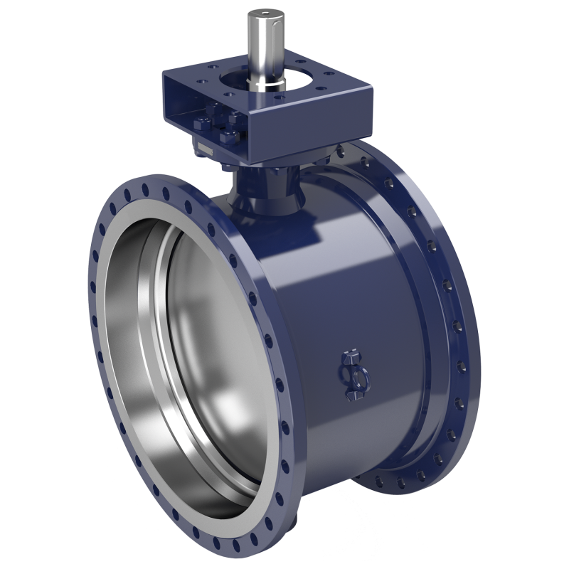 Запорно-регулирующий дисковый затвор, BRC F2/GS серия, dp = 25 bar, GOST, фланец / фланец, DN900-1000, стандартнопроходной