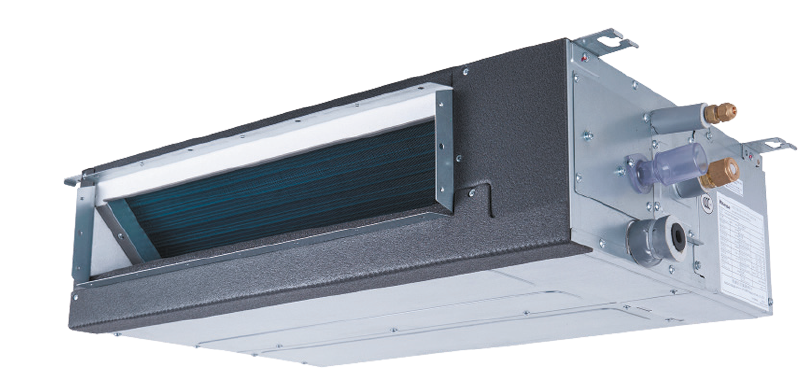 Тонкие канальные внутренние блоки AVE с DC-мотором