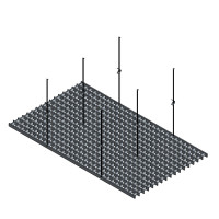 Растровый потолок грильято классический PRIMET