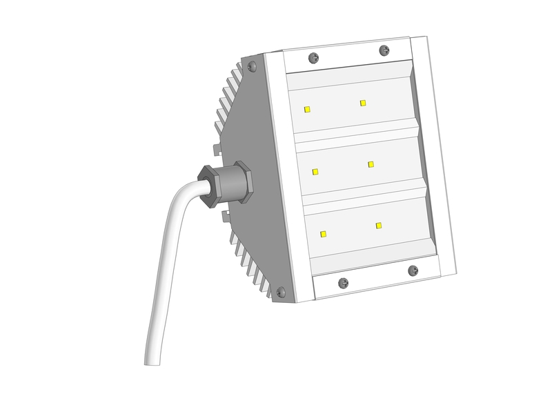 Светильник СЭС-01-6-Гелиос-AG-5000К-120-П-КУ-220-АС