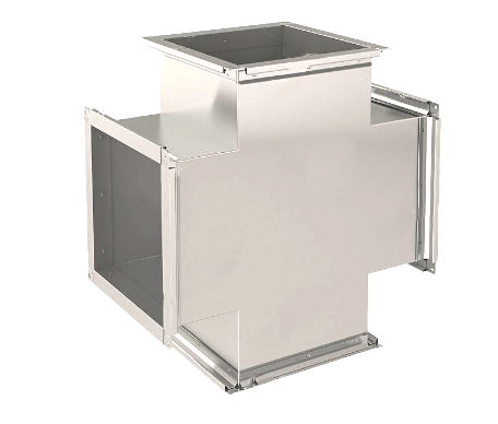 Крестовина прямоугольная - нержавеющая сталь smay