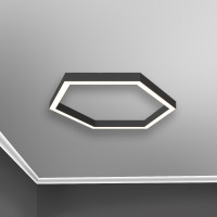 Серия фигурных накладных LED светильников RVE-PLS5070-HEXA