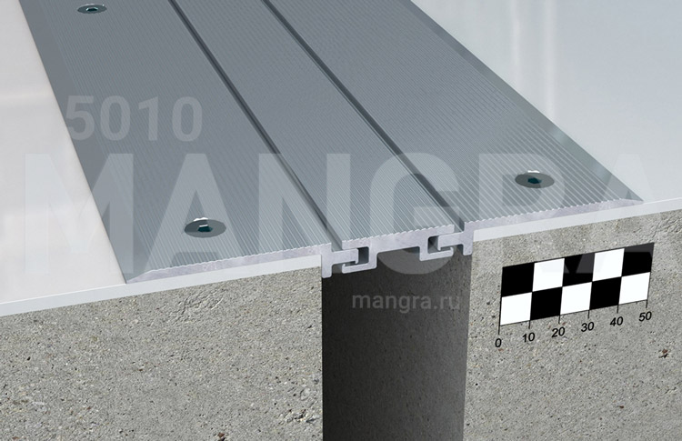 Накладной дефшов 35-65 мм в полу MANGRA 5010