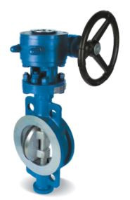 Затвор с тройным эксентр. GROSS с редуктором DN50-600 PN40