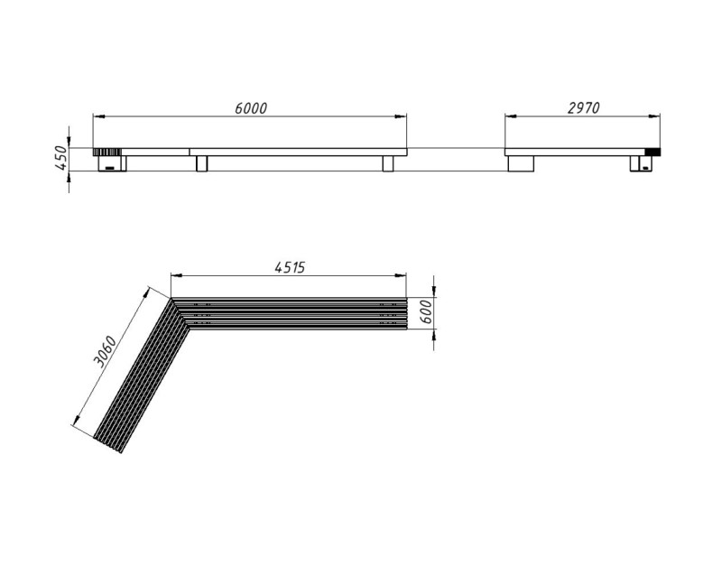 Скамейка «Лондон» (Галка)