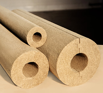 Цилиндры для теплоизоляции труб LINEWOOL без покрытия