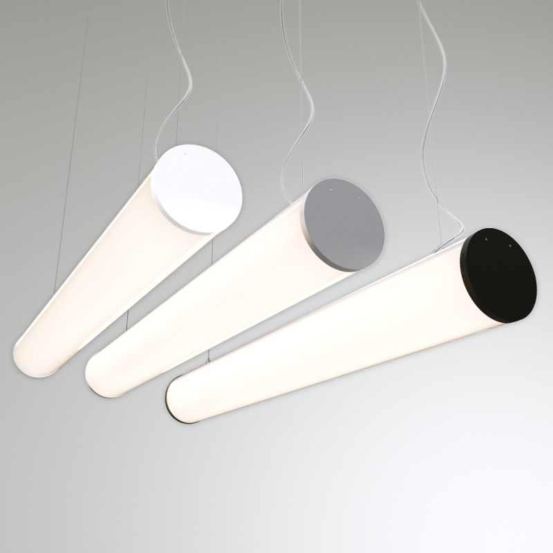 Горизонтальные цилиндрические светильники RVE-PLSD120