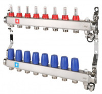 MVI Коллекторная группа с расходомерами и дренажным краном MS-7 8