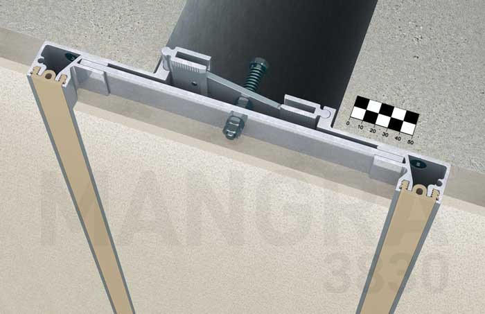 Закладной дефшов 100-300 мм в стене MANGRA 3830