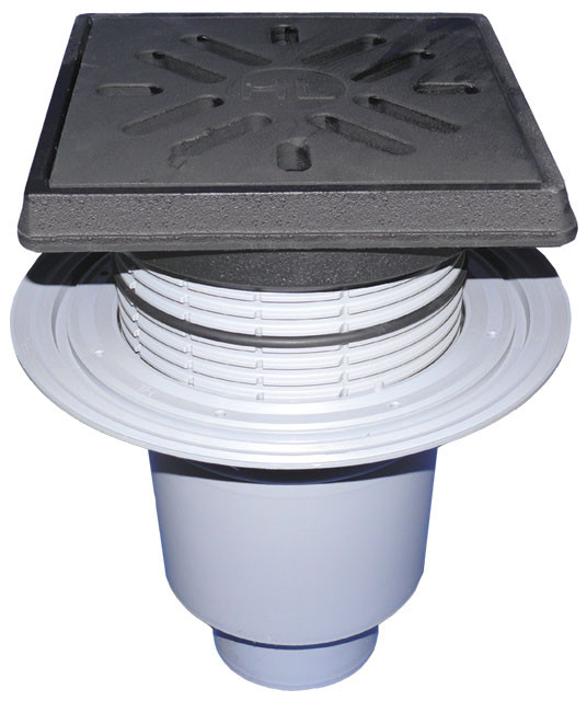 Трап для подвалов и технических помещений DN160 HL616.1W/5