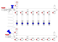 Узел коллекторный MF1-50S-25L-7-15-P(M)A
