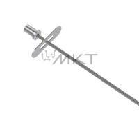 Трос с вставкой и замком МКТ