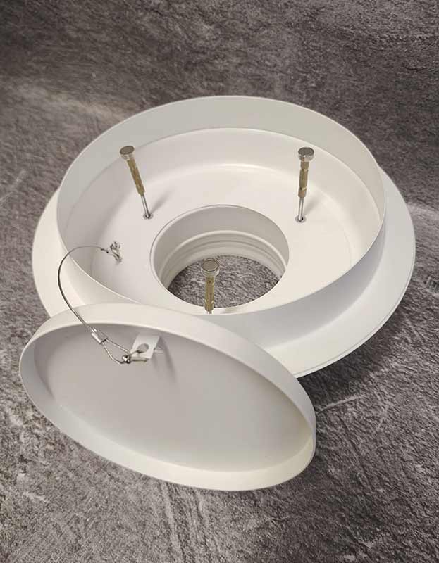 Круглый щелевой диффузор для гипсокартона LCD