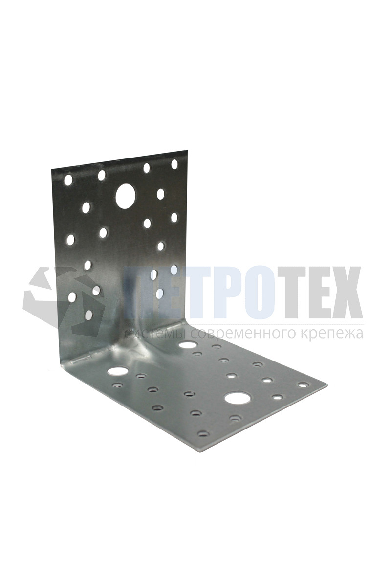 Уголок крепежный 105×105×90×2 мм