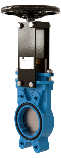 Шиберная ножевая задвижка двунаправленная DN0125, PN10