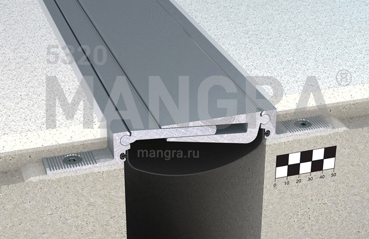 Закладной дефшов 25-110 мм в полу MANGRA 5320