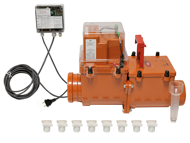 Канализационный затвор с электроприводом DN125 HL712.2EPC