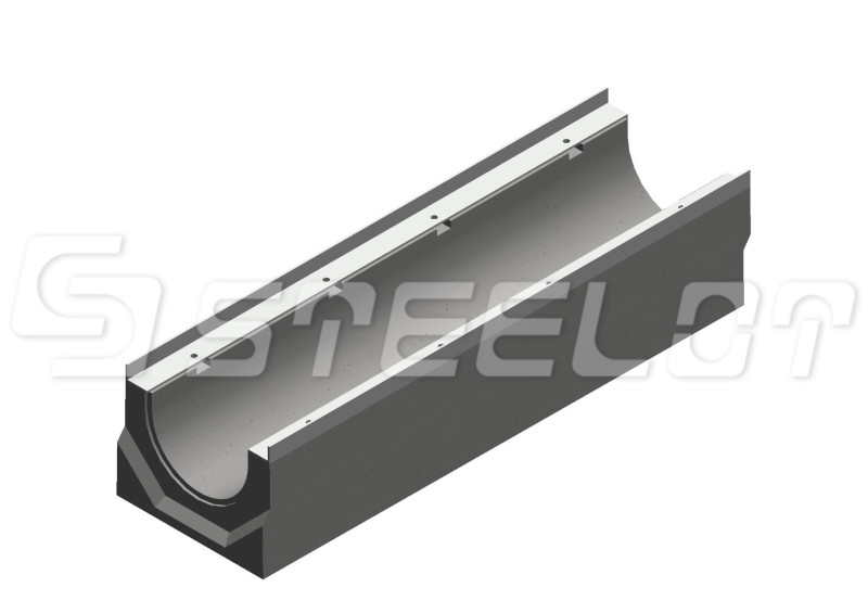 Лоток водоотводный SteePro M DN200 H260, кл. Е600
