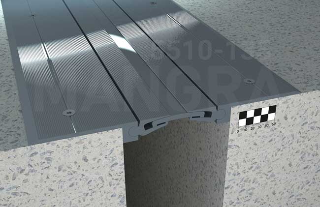 Накладной дефшов 135 мм в полу MANGRA 5510-135