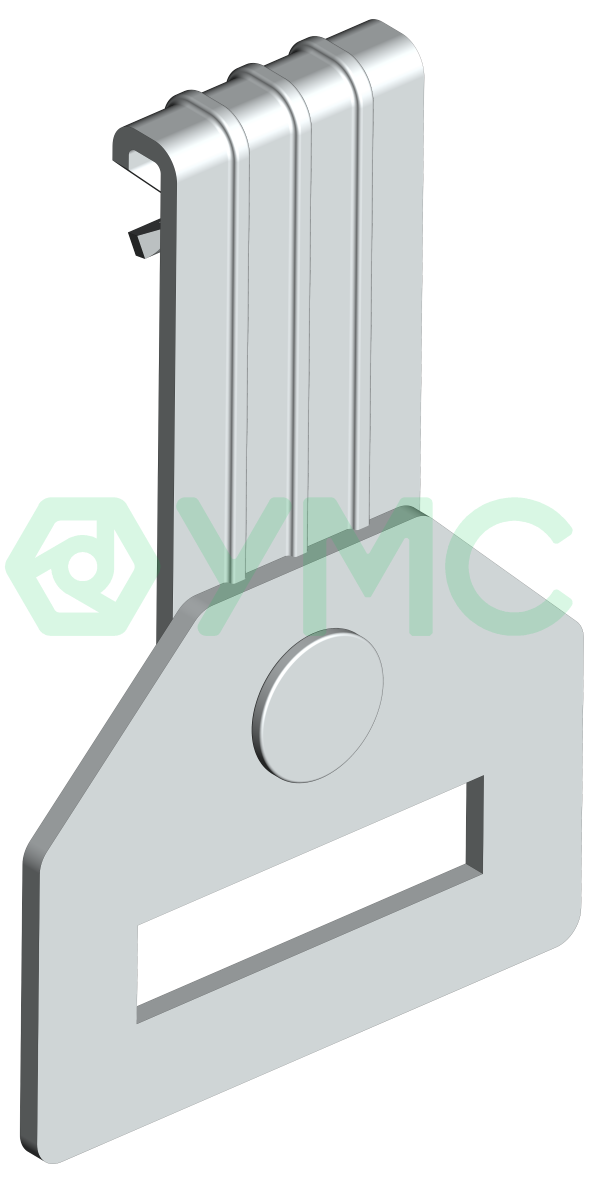 Вертикальный балочный зажим под перфоленту VBZ-1-5-P