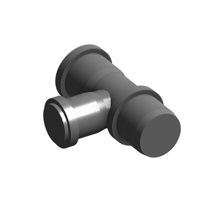 Тройник Sinikon Standart d50х40 угол 87.5