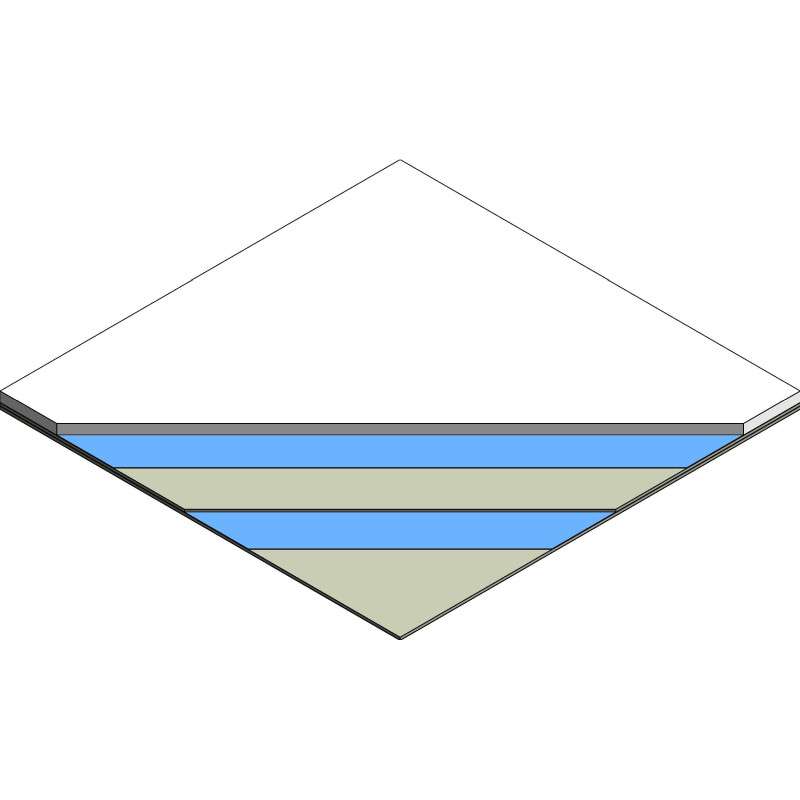 Звукоизоляционная облицовка потолка ПТ-80