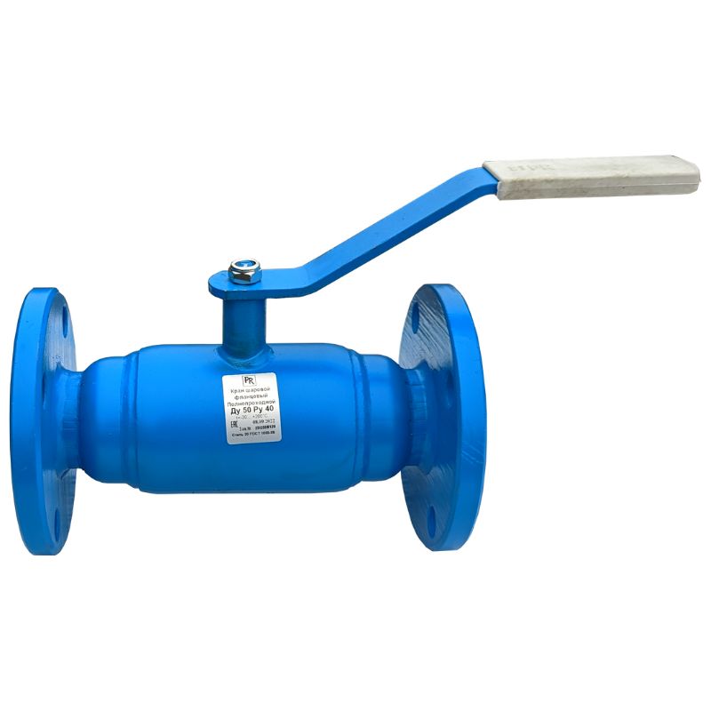 Стальной шаровой кран полнопроходной ф/ф DN 15 PN 40