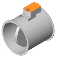 Клапан канальный круглый НО СЛ-КПК